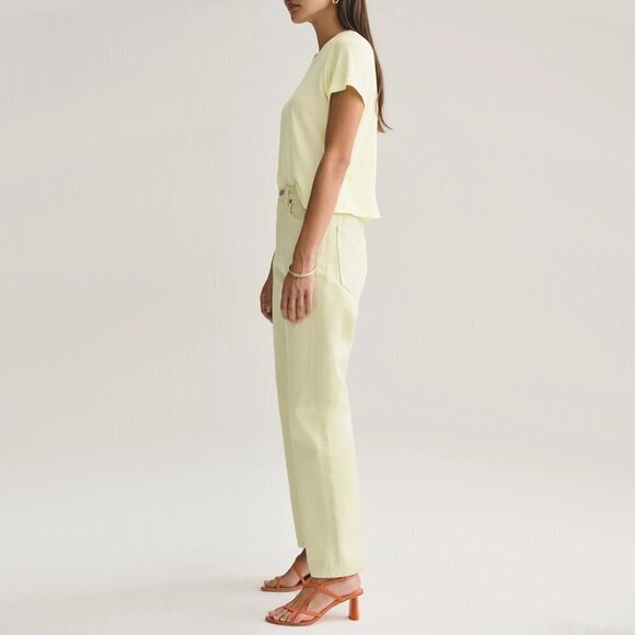 NWT Agolde 90s mid rise loose fit jeans limoncello, 29 - Picture 5 of 11